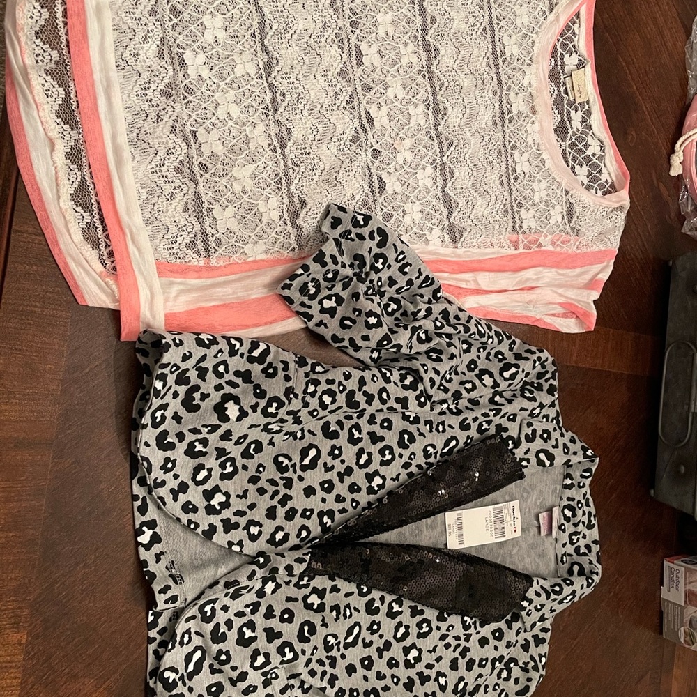 Buckle top and jacket
